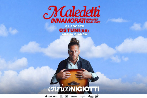 ENRICO NIGIOTTI  Maledetti innamorati Summer Tour 2026