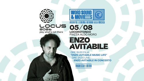 Speciale LOCUS / ENZO AVITABILE: CONCERTO + FILM con il Maestro