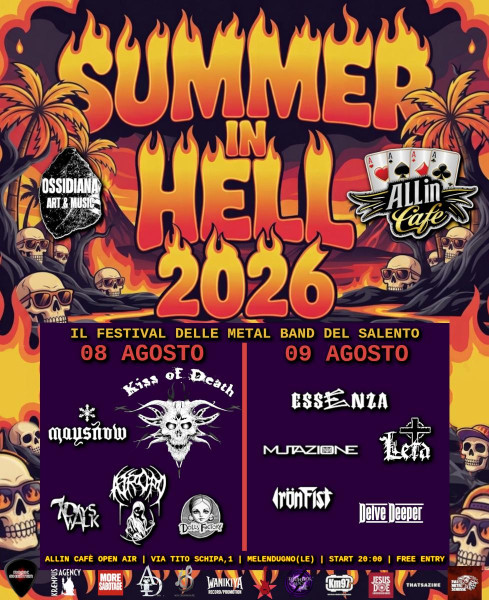 SUMMER IN HELL 2026 - Il Festival delle Metal Band del Salento