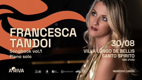 A-RIVA festival | FRANCESCA TANDOI 'Songbook Vol. 1'