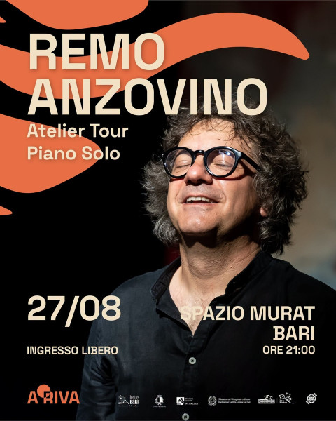 A-RIVA festival | REMO ANZOVINO Atelier Tour, piano solo