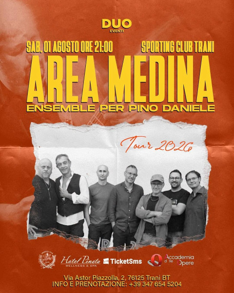 Area Medina - Ensemble per Pino Daniele