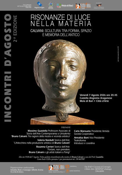 RISONANZE DI LUCE NELLA MATERIA - CALVANI: SCULTURA TRA FORMA, SPAZIO E MEMORIA DELL’ANTICO