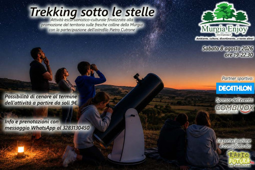 Trekking sotto le stelle