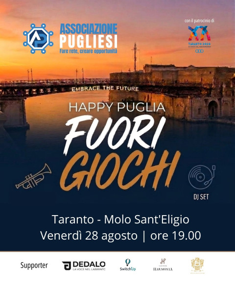 FUORI GIOCHI - Associazione Pugliesi