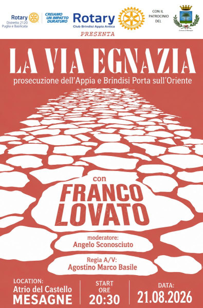 Via Egnazia, prosecuzione Appia e Brindisi...