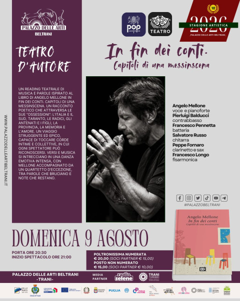 Angelo Mellone - In fin dei conti. Capitoli di una messinscena