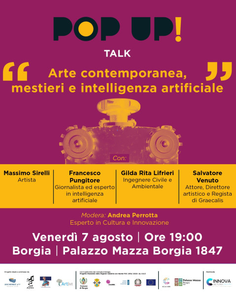 Arte contemporanea, mestieri e intelligenza artificiale