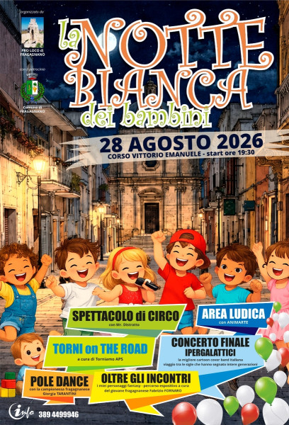 La Notte Bianca dei Bambini a Fragagnano