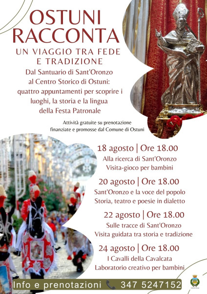 Sant'Oronzo e la voce del popolo: storia e poesie in dialetto ostunese
