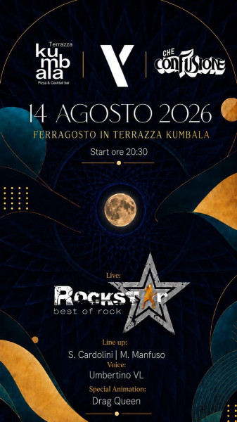 Ferragosto sulla terrazza Kumbala