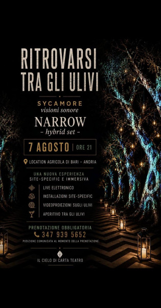 Musica live tra gli ulivi