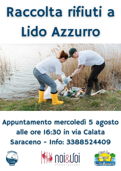 Raccolta Rifiuti Volontaria a Lido Azzurro