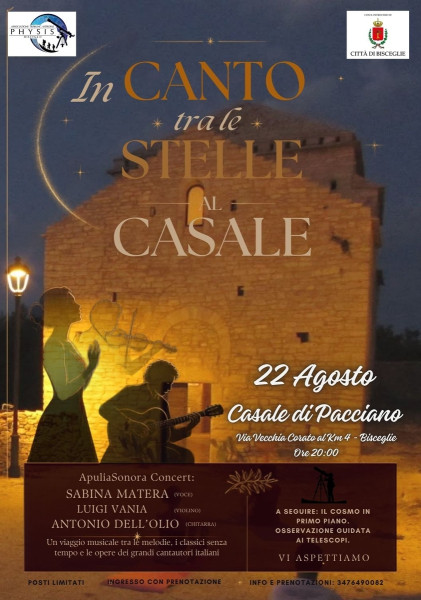 InCANTO tra le Stelle al Casale