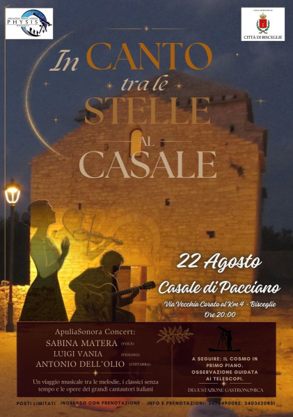 InCANTO tra le Stelle al Casale