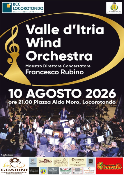 Valle d'Itria Wind Orchestra in Concerto