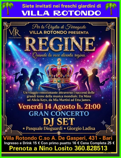 SE RESTATE IN CITTÀ LA VIGILIA DI FERRAGOSTO Villa Rotondo