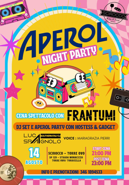 Aperol night party