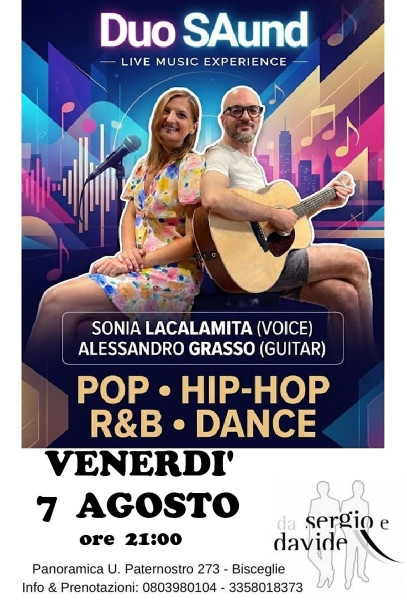 DUO SAund mainstream live music