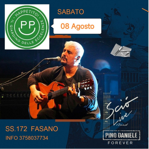 Scio' Live Band Pino Daniele Forever in concerto