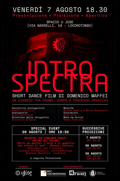 INTROSPECTRA, proiezione short dance film di Domenico Maffei