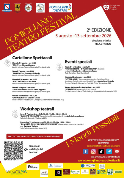 Pomigliano Teatro Festival 2026