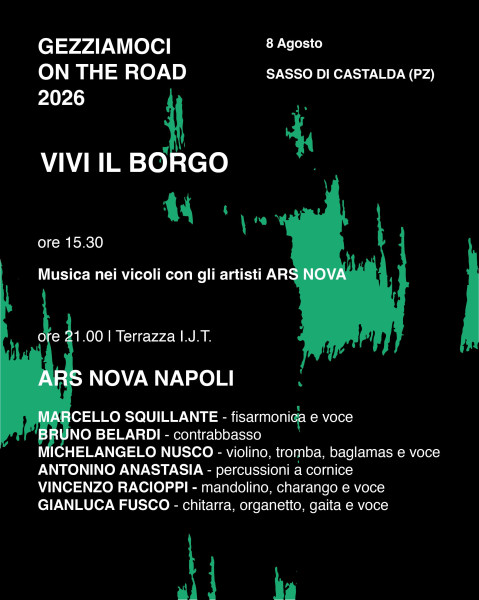 Gezziamoci – Vivi il borgo con Ars Nova Napoli, Conturband e Antonello Fiamma