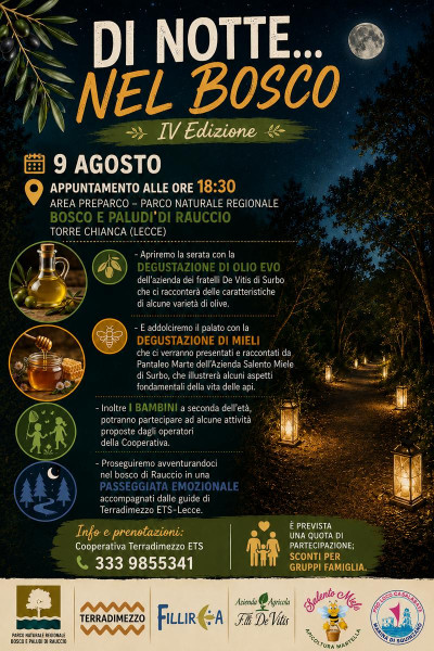 DI NOTTE.NEL BOSCO  IV edizione