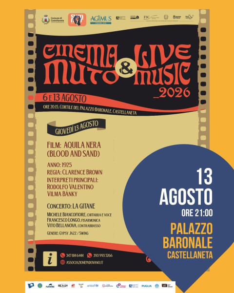 Cinema Muto & Live Music - Aquila nera