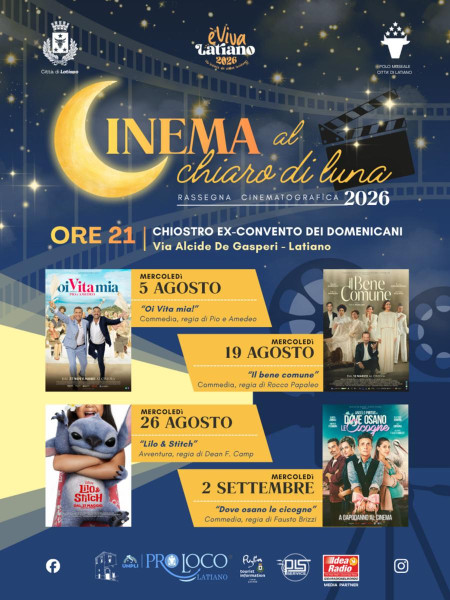 Cinema al chiaro di luna