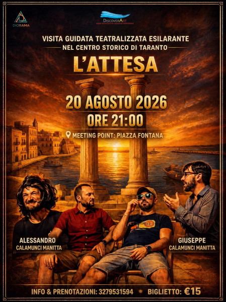 L'ATTESA - visita guidata teatralizzata esilarante