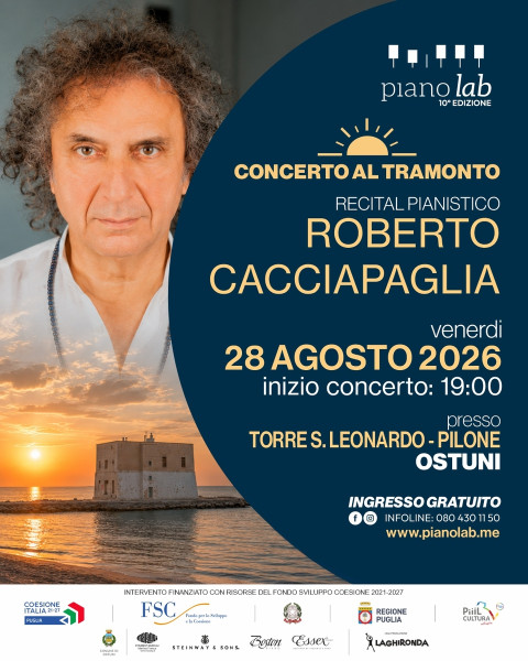 Piano Lab 2026 | Roberto Cacciapaglia  Piano solo