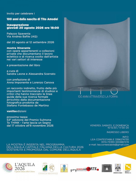TITO, 100 anni attraverso la forma