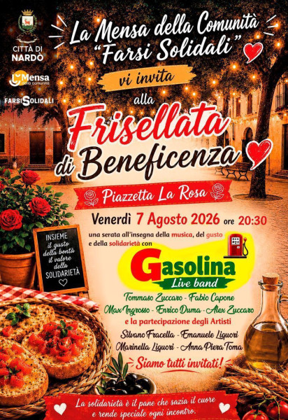 Frisellata di Beneficenza con Gasolina Live Band