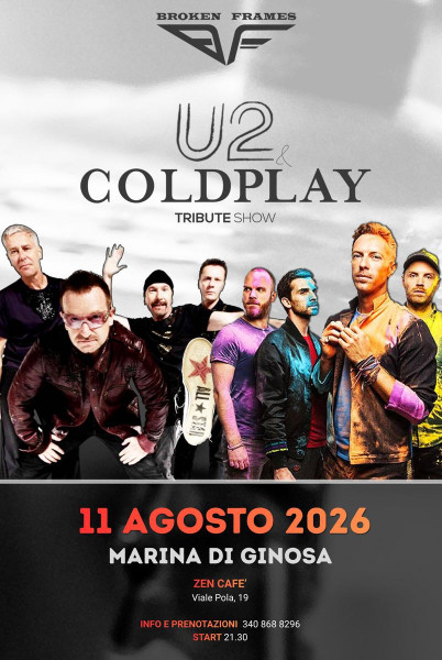 U2 & Coldplay Night by Broken Frames