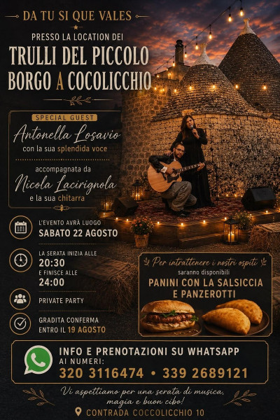 Tú sí Que Vales - Trulli del Piccolo Borgo a Cocolicchio