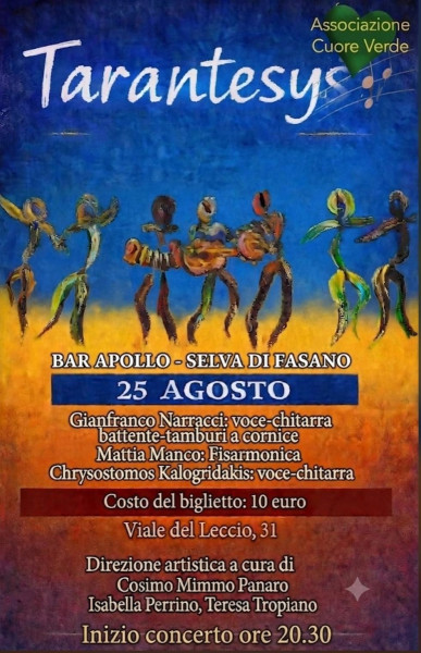 Tarantesys, viaggio tra pizzica, taranta e musica mediterranea