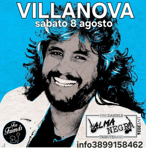ALMANEGRA Pino Daniele Tribute Band al VILLANOVA EVENTI