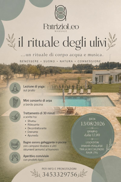IL RITUALE DEGLI ULIVI
