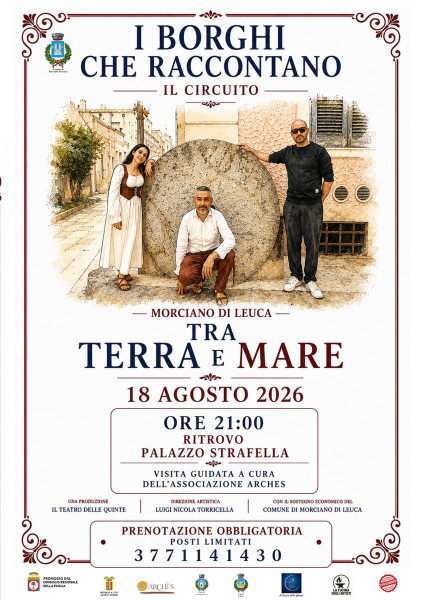 Tra Terra e Mare: a Morciano di Leuca una nuova tappa de I Borghi che Raccontano