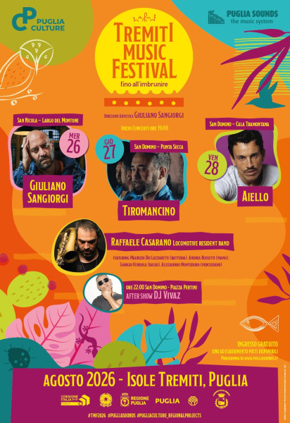 Tremiti Music Festival - Fino all'imbrunire con Giuliano Sangiorgi