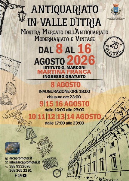 Antiquariato in Valle d'Itria