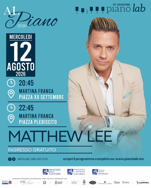 AL PIANO 2026 | Matthew Lee
