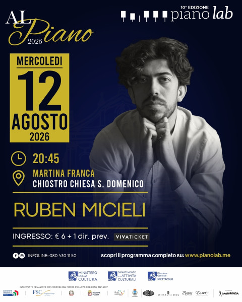 AL PIANO 2026 | Ruben Micieli