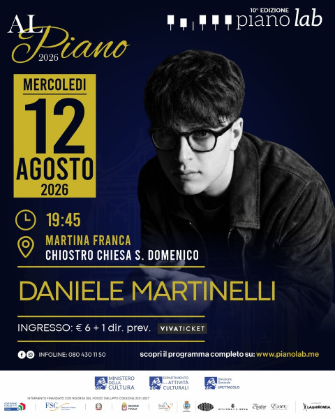 AL PIANO 2026 | Daniele Martinelli