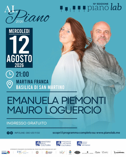 AL PIANO 2026 | Emanuela Piemonti e Mauro Loguercio