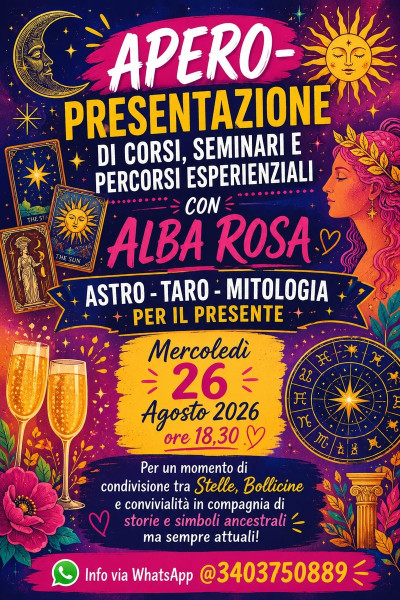 AperoPresentazione di Corsi & Co. @ AlbaRosa