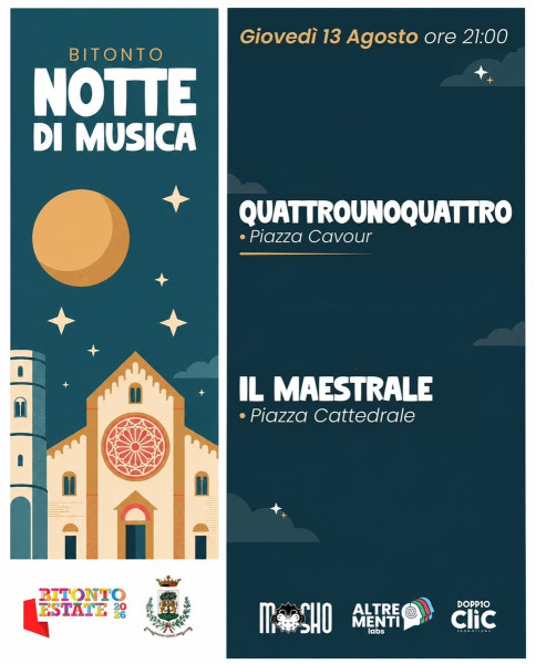IL MAESTRALE e QUATTROUNOQUATTRO in concerto