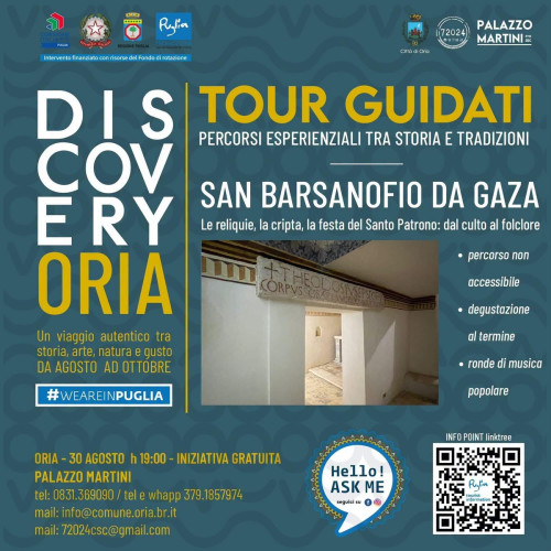 Tour Guidati - La Cripta di San Barsanofio