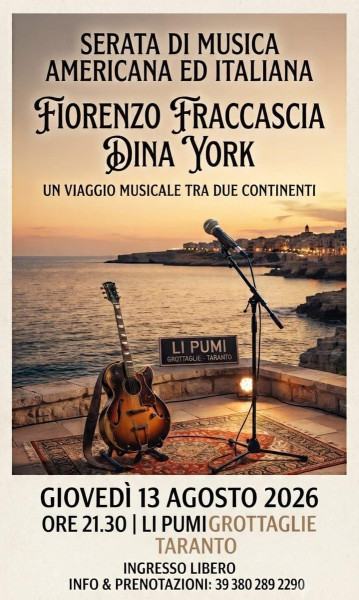 Musica dal Mondo.- Dina York e Fiorenzo Fraccascia